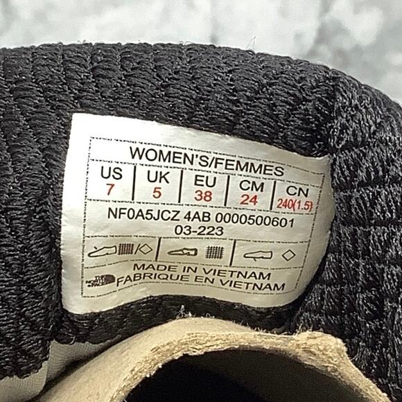 The North Face Sz 7W Blue/Black Vectiv Fastpack Futurelight Hiking Shoes BR11-1 - Picture 7 of 11